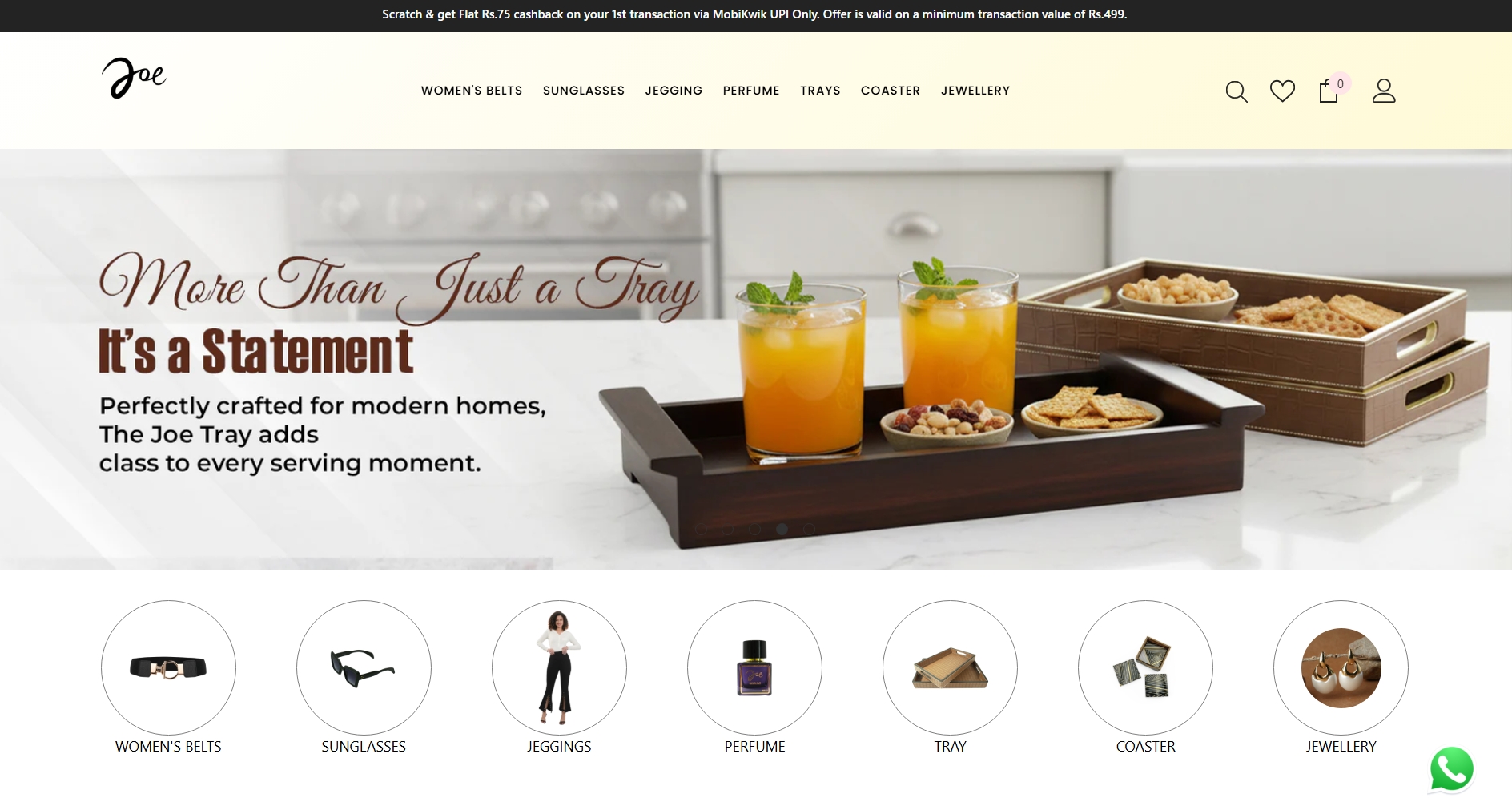 The Joe Website Preview